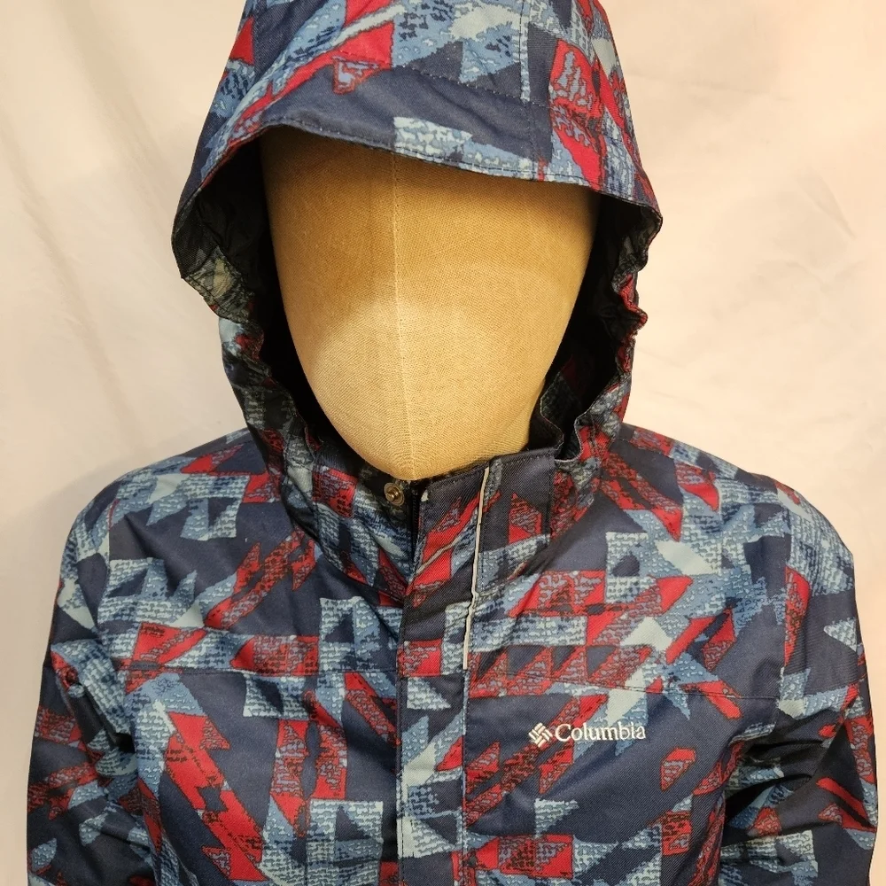 Columbia interchange winter jacket Kids Size L Omni-Tech Waterproof Breathable